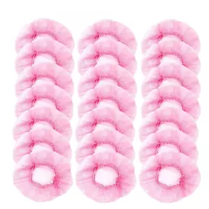 100 Pcs Disposable Ear Covers for Shower, Plastic Waterproof Ear Protectors Disp - Picture 1 of 12