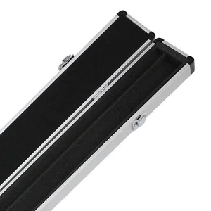 1/2 Snooker Pool Cue Case Soft Foam Lining Carrying Storage Holder Protection - Picture 1 of 12