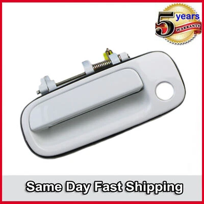 For 1992-1996 Toyota Camry Outside Door Handle Front Left Driver Side White 040 - Image 1 of 4