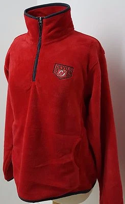 Женский флисовый пуловер NHL New Jersey Devils Micro Plush 1/4 на молнии - Изображение 1 из 2