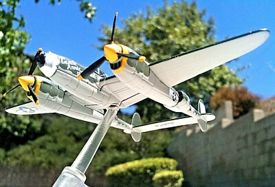 Corgi P-38J Lightning USAF 20th FG, "Gentle Annie", Harold Rau, 1944 1:147 scale - Image 1 of 4