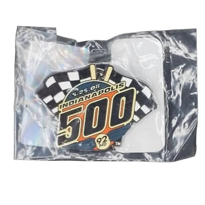 WinCraft Indianapolis 500 Indycar Scott Dixon 92nd May 25th 2008 Lapel Pin NIP - Image 1 of 2