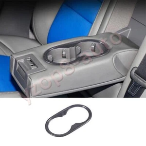 Cubierta de panel de taza de agua trasera de fibra de carbono seca para Porsche Taycan 2020-2023 1X - Imagen 1 de 5