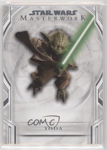 2018 Topps Star Wars Masterwork Yoda #9 1h5