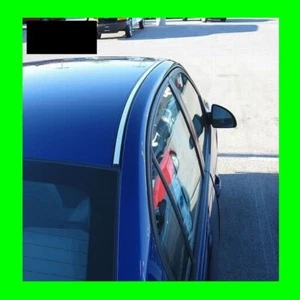 FOR ISUZU CHROME 2PC ROOF TOP TRIM DRIP MOLDINGS COVERS SET 5 YR WARRANTY - Bild 1 von 5