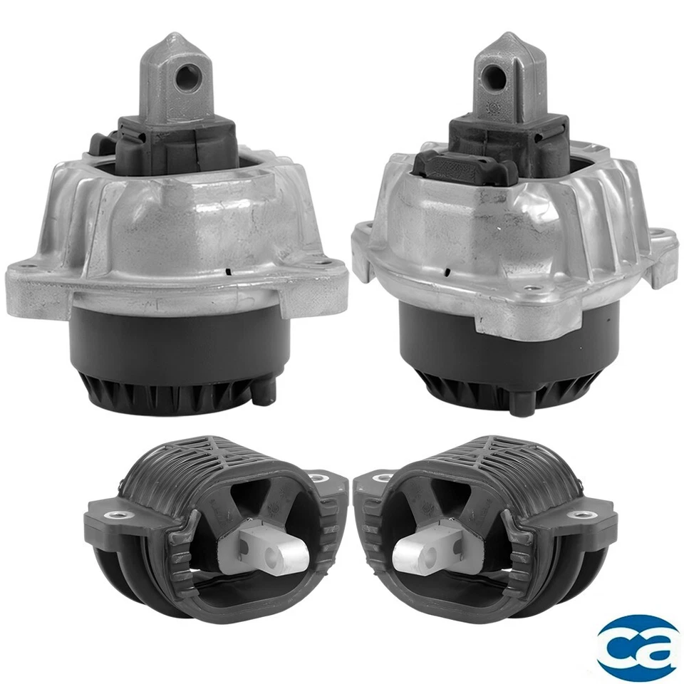 Hyd. Juego de 4 soportes de motor y transmisión para BMW 650I 18-12 V8 4,4 L Foto 1 de 4