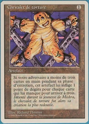 The Rack (WB) Revised (FRENCH) NM Artifact Uncommon CARD (104572) ABUGames - Image 1 of 2