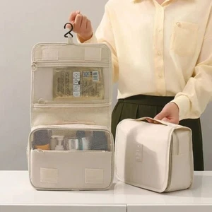 Kulturtasche zum Aufhängen Waschtasche Herren Damen Kosmetiktasche Kulturbeutel - Bild 1 von 12