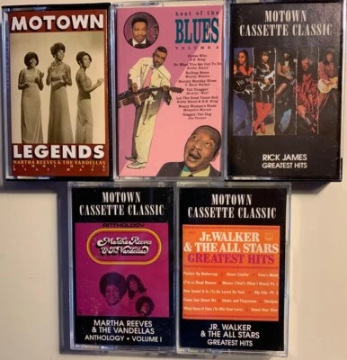 (5) MARTHA REEVES, JR. WALKER, RICK JAMES : MOTOWN, BEST OF THE BLUES - TESTED Foto 1 de 2