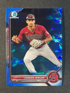 Jordan Lawlar - 2022 Bowman Chrome Sapphire #BCP-235 - IMAGE VARIATION SP - Picture 1 of 2