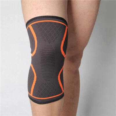 Breathable Knee Support Brace Compression Protector Running Sports Jogging - Image 1 of 4