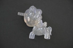 TOKIDOKI 2022 SONIC DRIVE IN WACKY PACK CLEAR GLITTER SLUSHICORNO 3" FIGURE - Picture 1 of 2