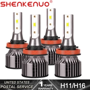 4pcs Combo LED Headlight Bulbs High Low Beam White for Nissan Altima 2007-2018 - Picture 1 of 12