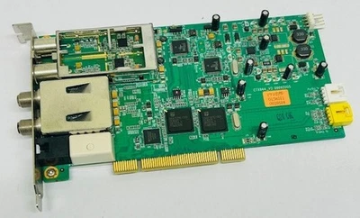 Medion Quad TV TUNER CTX944_V.2 Dual DVB-T Data/Fax Modem PCI TV-Tuner Card - Image 1 of 4