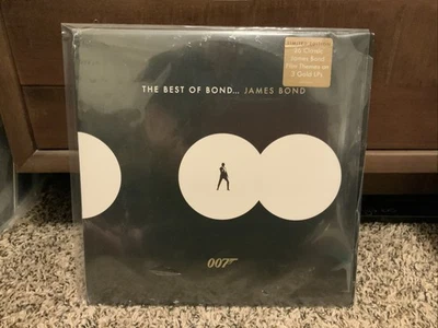 THE BEST OF BOND, JAMES BOND 007 Limited Rare Gold Vinyl 3xLP NEW Record #0642 - Image 1 of 4