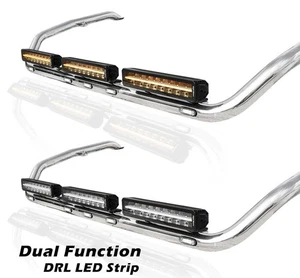 Chrome Stainless Roof Bar + LEDs + 17" LED Bars + Strobes To Fit MAN TG3 GX Cab - Picture 1 of 11