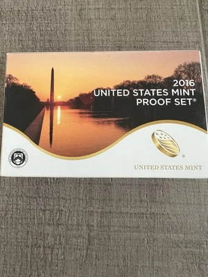2016 US Mint Proof Set 13 Piece Clad Set COA OGP - Image 1 of 4