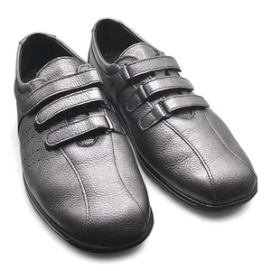 SAS Race Time Sneaker Damen 9 M grau Zinn Quarz Leder 3 Riemen Hakenschlaufe - Bild 1 von 11