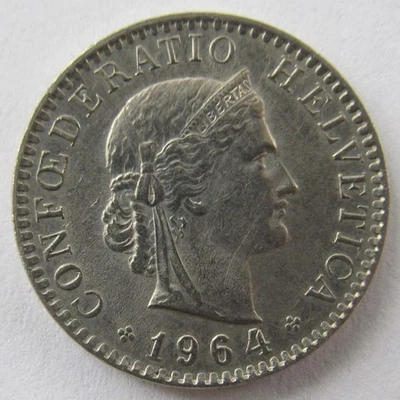 1964 Switzerland 20 Rappen KM #29a - Image 1 of 4