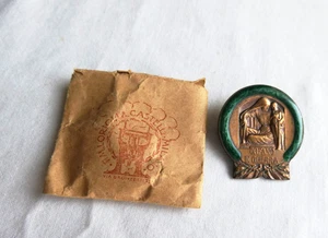 DISTINTIVO ORFANO DI GUERRA 1918 WWI PRIMA GUERRA CON BUSTINA, COME NUOVO - Picture 1 of 5