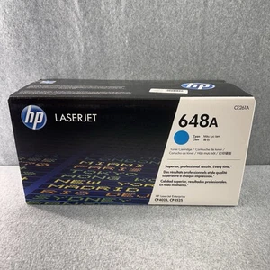 Cartuccia toner ciano originale HP 648A CE261A LaserJet CP4025 CP4525 - Foto 1 di 7