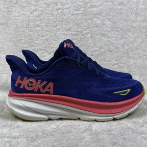 Scarpe da corsa Hoka One Clifton 9 donna taglia 9,5B blu corallo cielo 1127896EVN - Foto 1 di 8