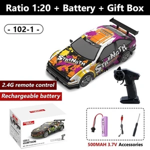 1:20 Scale RC Drift Car 4WD 2.4Ghz 20KM/H High Speed Racing Sport Toy Car - Picture 1 of 24