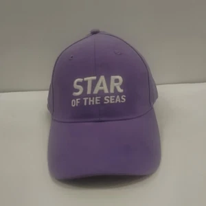 Gorra Royal Caribbean Estrella de los Mares Púrpura Ajustable Adulto OSFA Gorra - Imagen 1 de 13