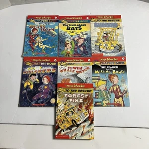 Lot of 7 The Magic School Bus Chapter Books - Picture 1 of 21