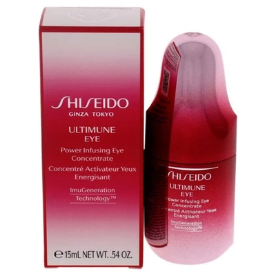 SHISEIDO Ginza Tokyo Ultimune Eye Power Infusing EyeConcentrate .54oz NEW IN BOX - Image 1 of 2