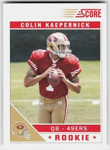 2011 Score #320 Colin Kaepernick FOOTBALL San Francisco 49ers - Picture 1 of 2