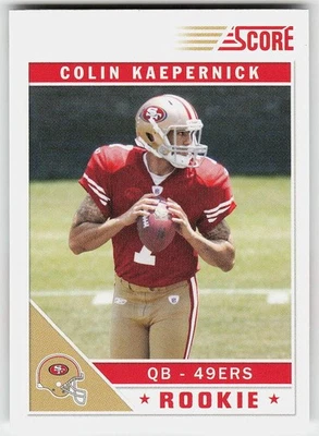 2011 Score #320 Colin Kaepernick FOOTBALL San Francisco 49ers - Image 1 of 2