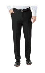 Haggar Herren Hose Performance Comfort 4 Way Stretch Straight Fit 32 x 30 schwarz - Bild 1 von 5