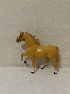 Vintage 1980 Barbie Pferd Dallas Golden Palomino Horse Mattel KOSTENLOSER VERSAND - Bild 1 von 12