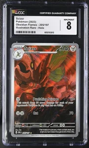 Fiamme di ossidiana 2023 #205/197 Scizor CGC 8 - Foto 1 di 2