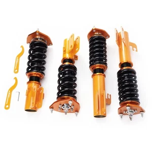 Coilovers 24 Way Damper Kit for Subaru Impreza WRX GC8 93-01 Coil Spring Struts - Picture 1 of 17