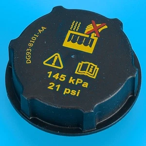Engine Coolant Radiator Reservoir Tank Cap Fit For Ford DG938101AA 1301104 New - Picture 1 of 4