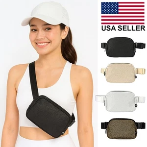 C.C Everyday Glitter Tiny Mesh Cross Body Waterproof Mini Belt Bag Bauchtasche - Bild 1 von 9