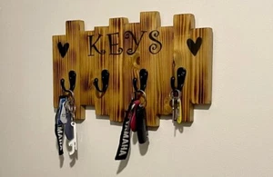 New: Handmade Wall Mounted Key Hooks - Picture 1 of 1