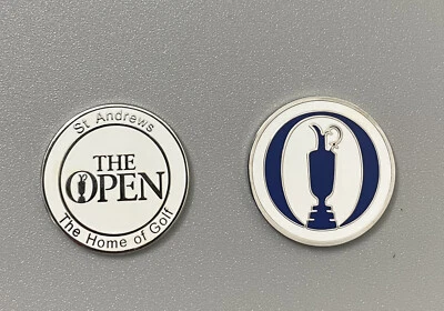 Marcador de pelota de 2 lados The Open Championship St. Andrews British Open Foto 1 de 2