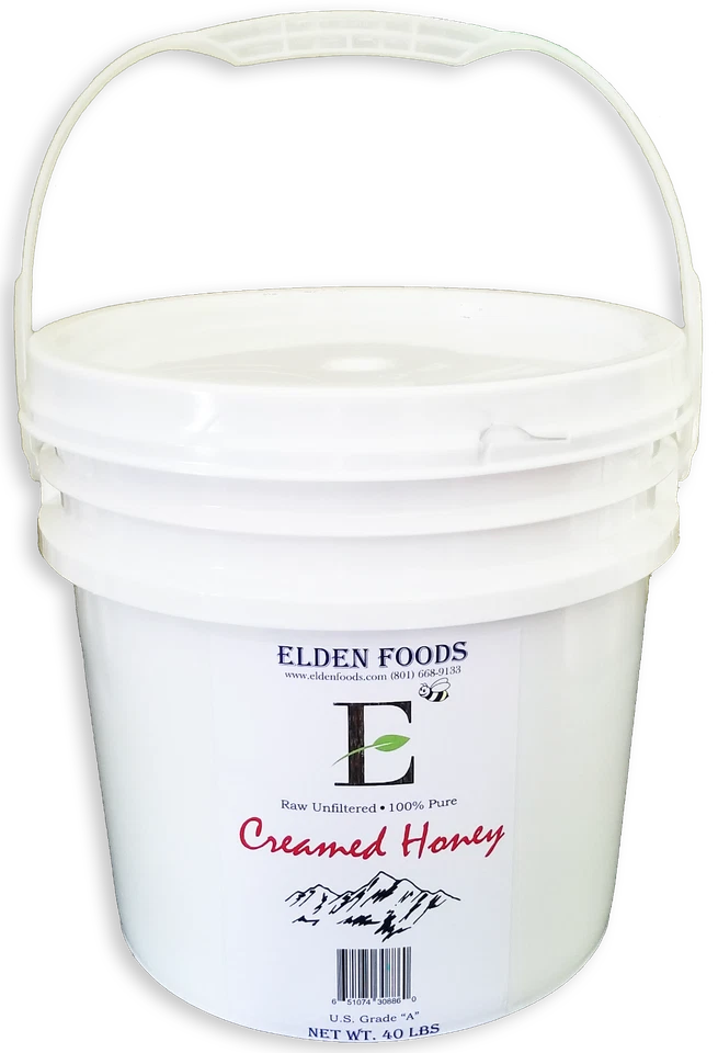 100% Pure Creamed Honey - Raw and Unfiltered - 46 Lbs - Image 1 of 1