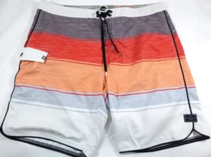 RIP CURL-Mens Boardshorts Swim Trunks Surfing Shorts, Size 38, Striped - Picture 1 of 6