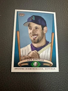 2002 TOPPS 206 BASEBALL TEAM 206 SERIES 1 LUIS GONZALEZ #T206-3 - Picture 1 of 2