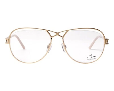 Cazal Mod.4265 002 Oro Amarillo Gafas Aviador Marco Titanio 56-16-140 Germa Foto 1 de 3