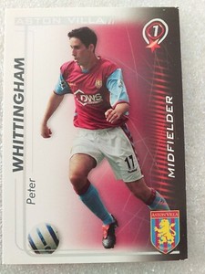 (-0-) ASTON VILLA - Shoot Out 2005 -2006 -Trading Card - PETER WHITTINGHAM