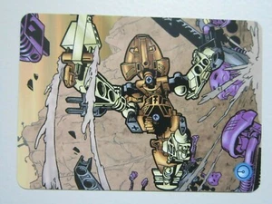 POHATU BIONICLE QUEST FOR MASKS 1A ED CARD 115 VS NUI JAGA FULL ART LEGO NP NM - Foto 1 di 2