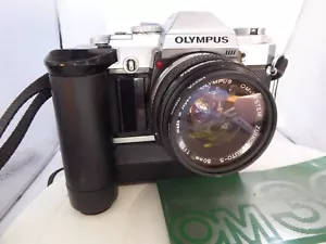 Cámara fotográfica Olympus OM30 COMO NUEVA + lente 50 mm F1,8, sellos nuevos, confirmación de enfoque - Imagen 1 de 10