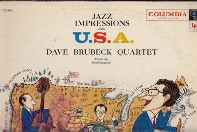 Dave Brubeck Quartet – Jazz Impressions Of The U.S.A. LP - Image 1 of 4