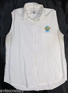 Universal Studios Hollywood California White Sleeveless Top Blouse Women's XL - Picture 1 of 4