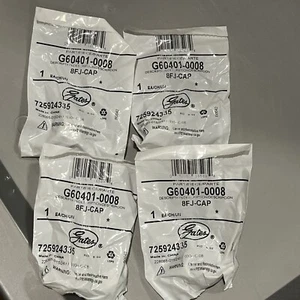 Set Of 4 Gates Racing G60401-0008 Gates G60401-0008 Cap 8FJ-CAP - Picture 1 of 5